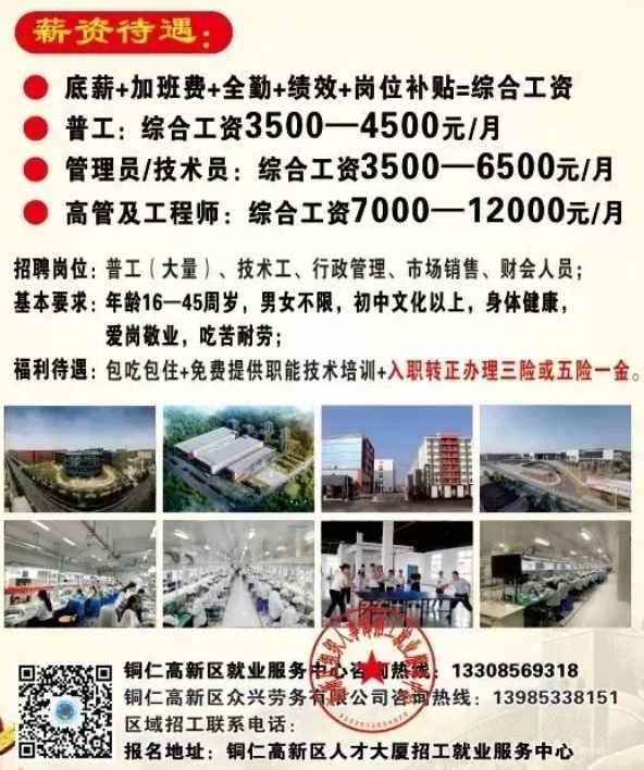三原县最新招聘临时工信息