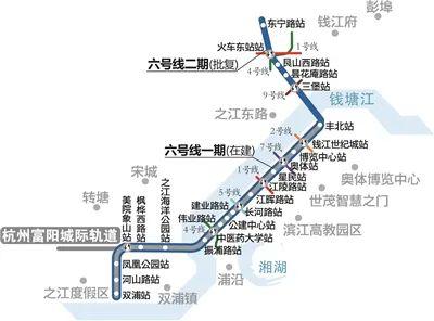 杭州地铁5号线最新线路图，城市交通枢纽的新篇章