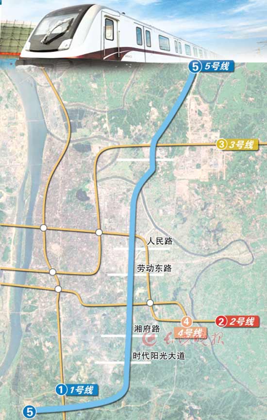 长沙地铁5号线最新消息，建设进展、特色亮点与未来展望